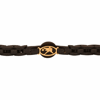 دستبند چرمی کهن چرم طرح مهر مدل BR70-7
