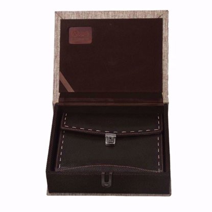 سالنامه وزیری کهن چرم مدل O18-1